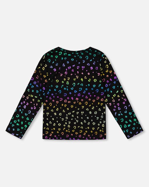 Deux Par Deux Stretch Jersey T-shirt In Black