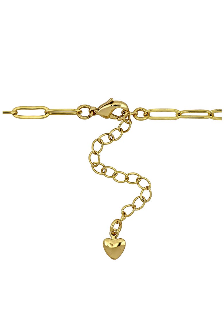 Freshwater Cultured Pearl Paperclip Chain Bracelet, Alternate, color, WHITE GOLD