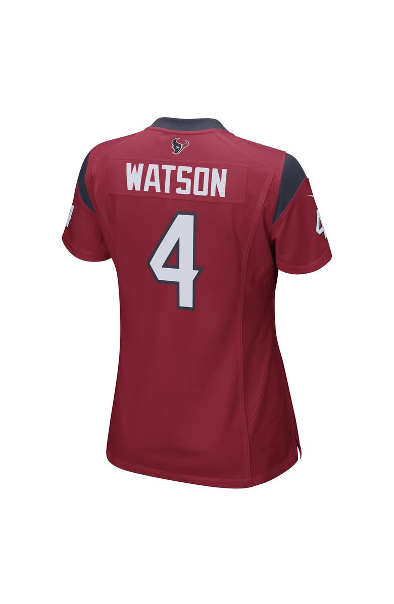 Nike Deshaun Watson Houston Texans Nike Women's Player Game Jersey - Red, Alternate, color, 