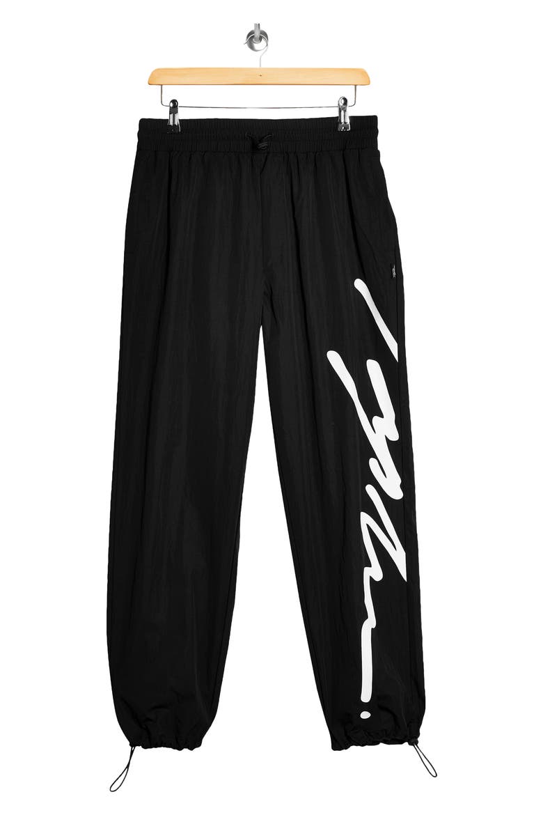 Signature Track Joggers, Alternate, color, BLACK