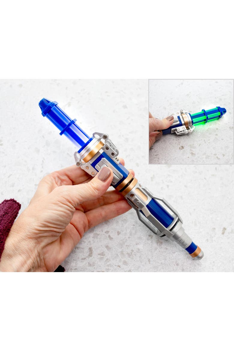 Doctor Who 12th Doctor Electronic Sonic Screwdriver Prop | Toynk Exclusive, Alternate, color, Blue
