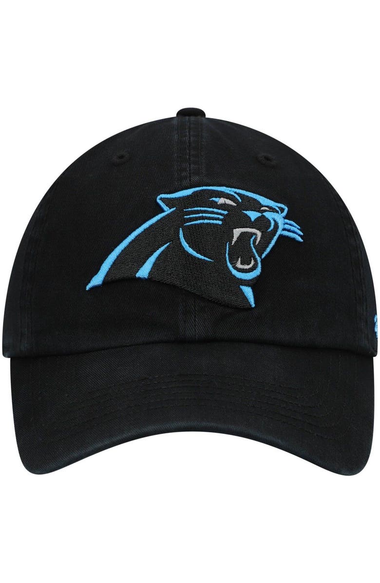 '47 Men's '47 Black Carolina Panthers Franchise Logo Fitted Hat, Alternate, color, 