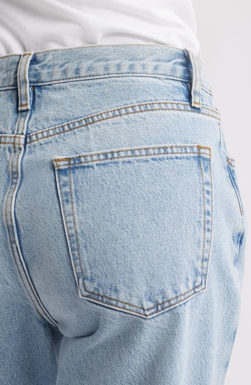FRAME FRAME THE HANG HIGH WAIST ANKLE STRAIGHT LEG JEANS 