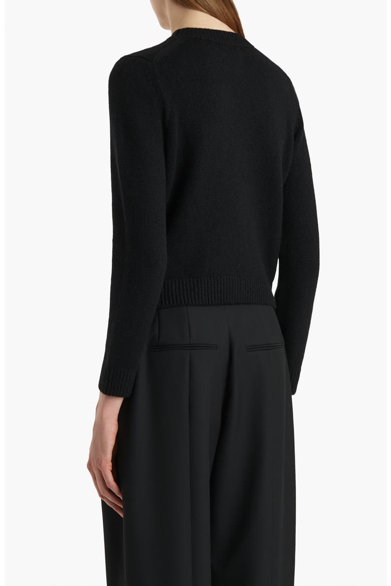 Leta Cashmere Sweater, Alternate, color, BLACK
