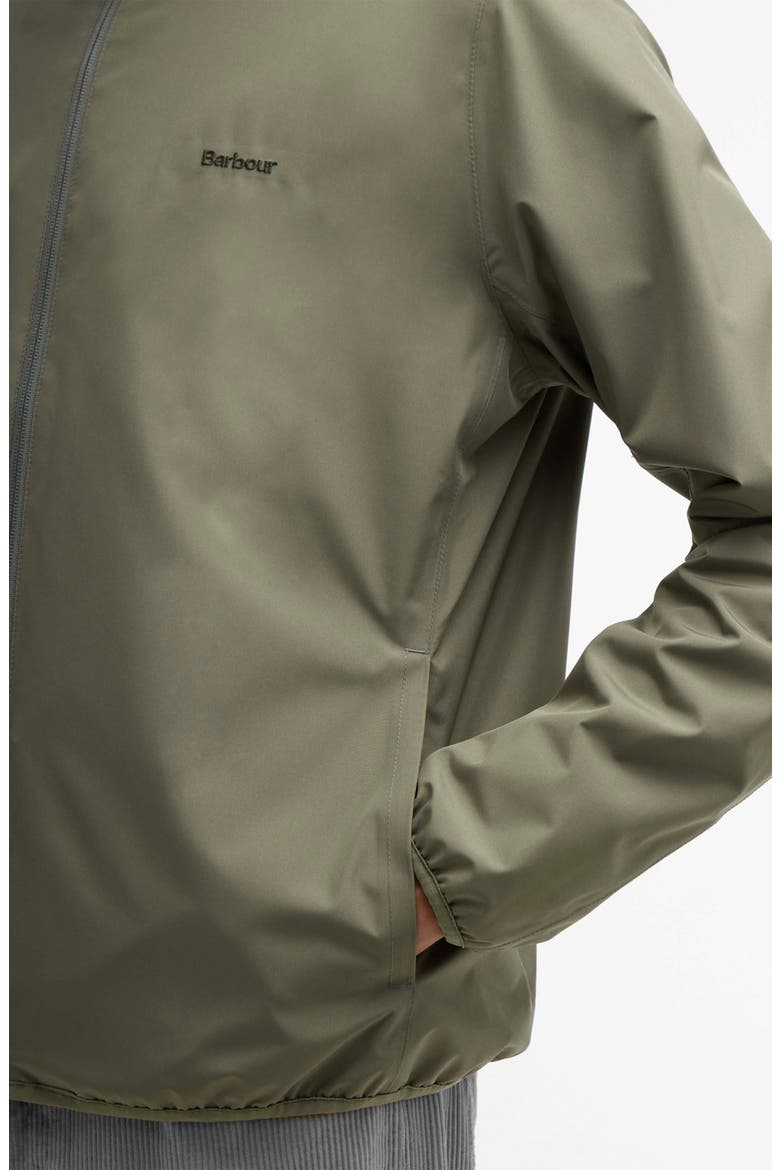 Korbel Zip-Up Rain Jacket, Alternate, color, DUSTY OLIVE