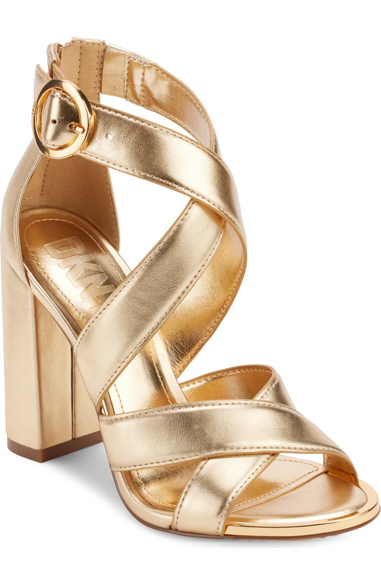 DKNY Emelen Sandal, Main, color, Gold