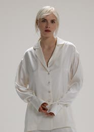 Alas Silk Button Up Shirt