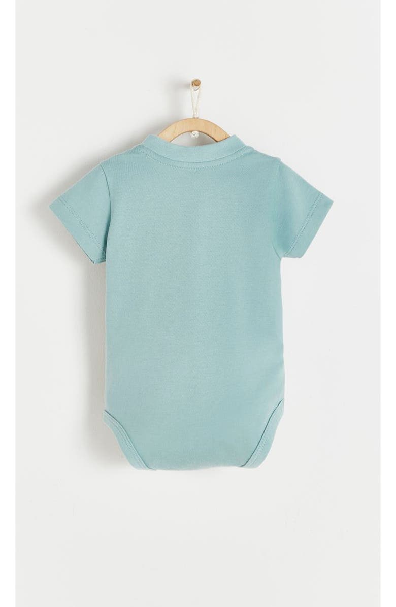 Babycottons Premium Cotton Merlin Graphic Short Sleeve Bodysuit For Infant, Alternate, color, 