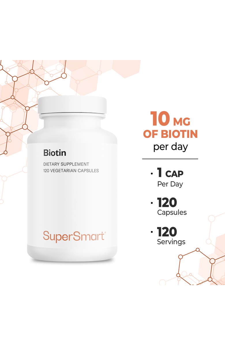 SuperSmart Biotin 10,000mcg / 10g, Alternate, color, NO COLOR