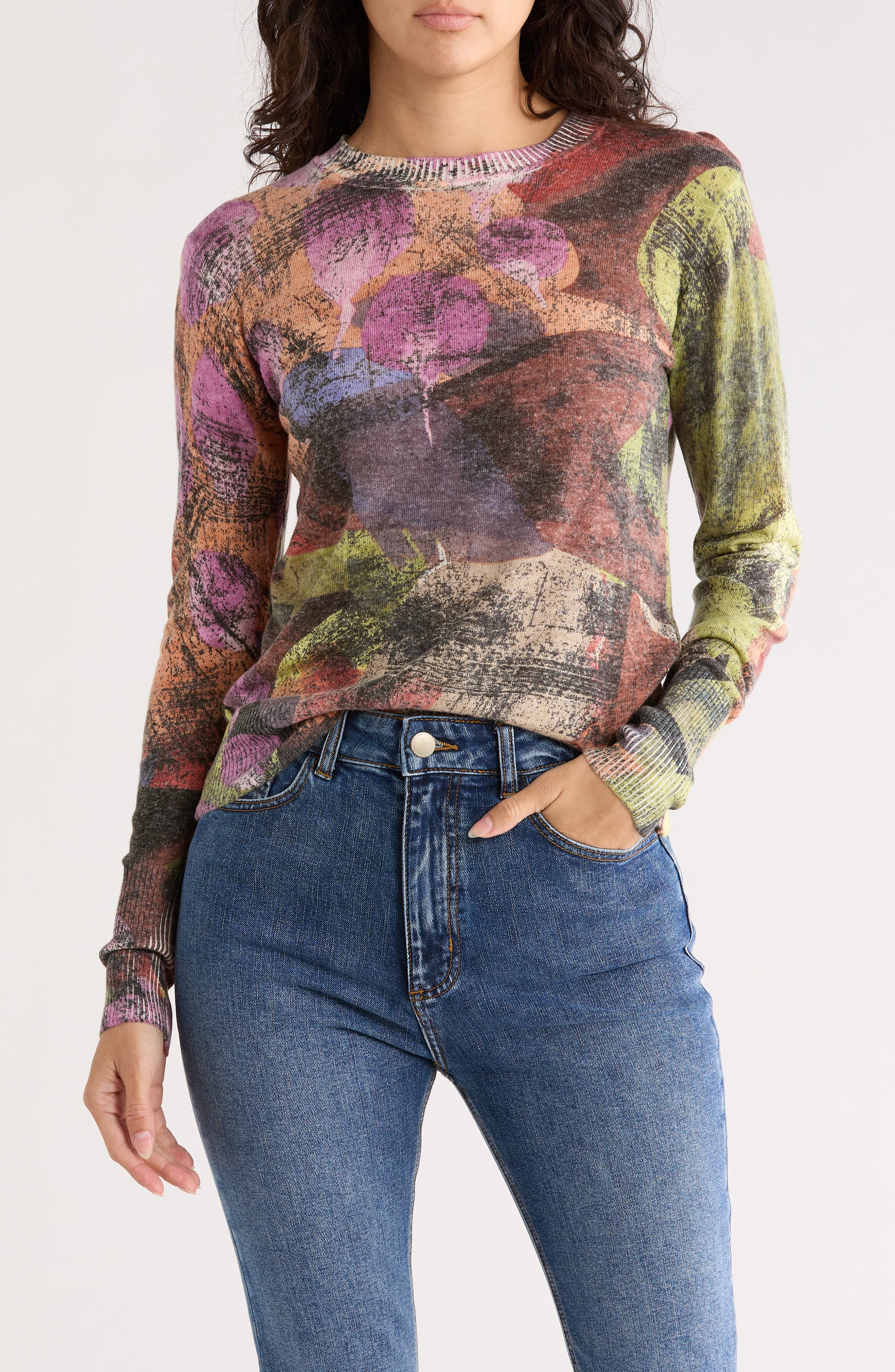 Desigual Thin Gauge Crewneck Sweater
