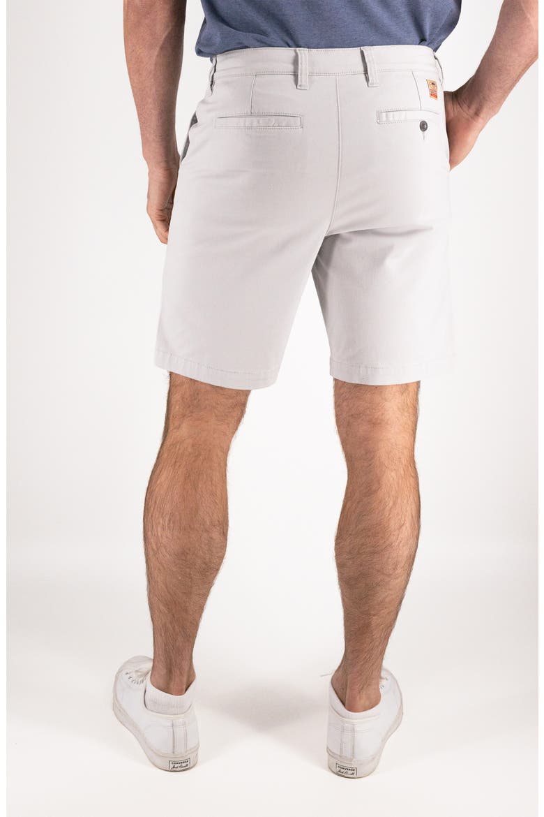 9-Inch Performance Stretch Chino Shorts, Alternate, color, VAPOR