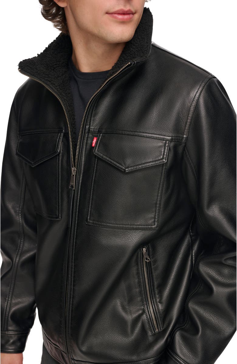 Levi's<sup>®</sup> Faux Shearling Lined Rancher Jacket, Alternate, color, 