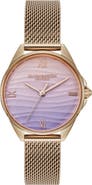 Olivia Burton Azure Mesh Strap Watch, 30mm