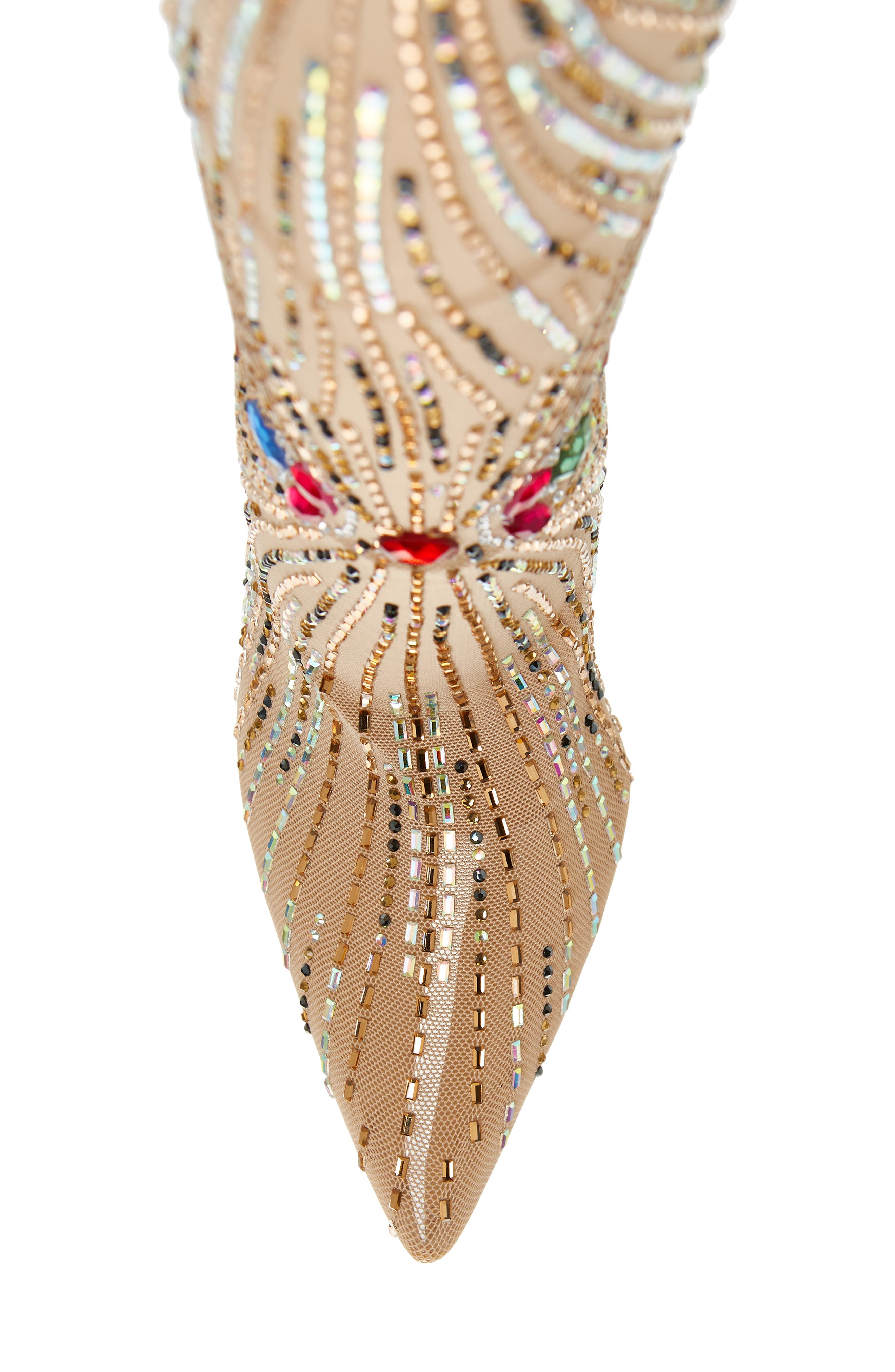 AZALEA WANG Chevelle Over the Knee Boot, Alternate, color, Beige