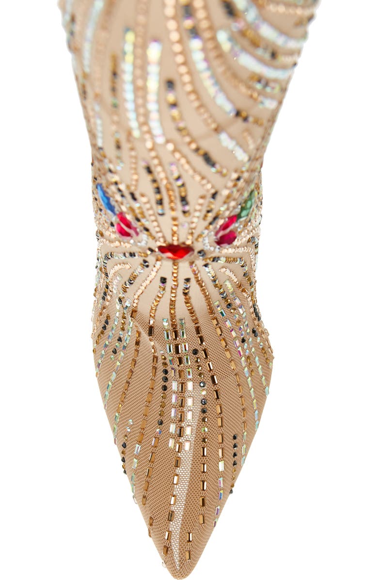 AZALEA WANG Chevelle Over the Knee Boot, Alternate, color, Beige