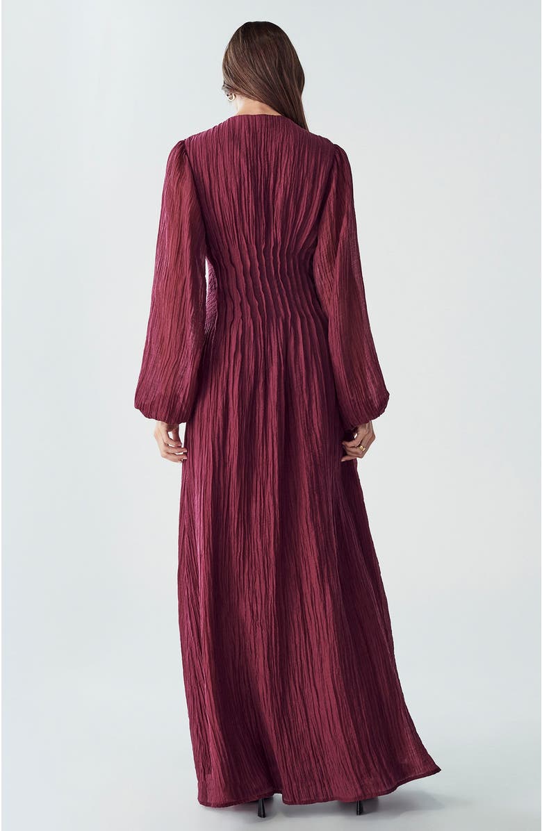 WILLA Palamino Dress, Alternate, color, Burgundy