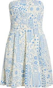 Billabong In the Sky Strapless Minidress