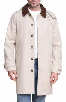 Combo Collar Mac Coat with Detachable Hood