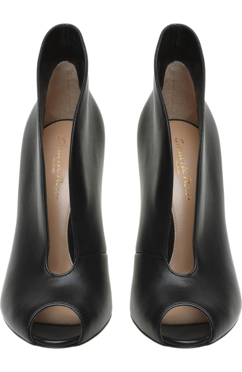 Gianvito Rossi Vamp Pump, Alternate, color, Black Leather