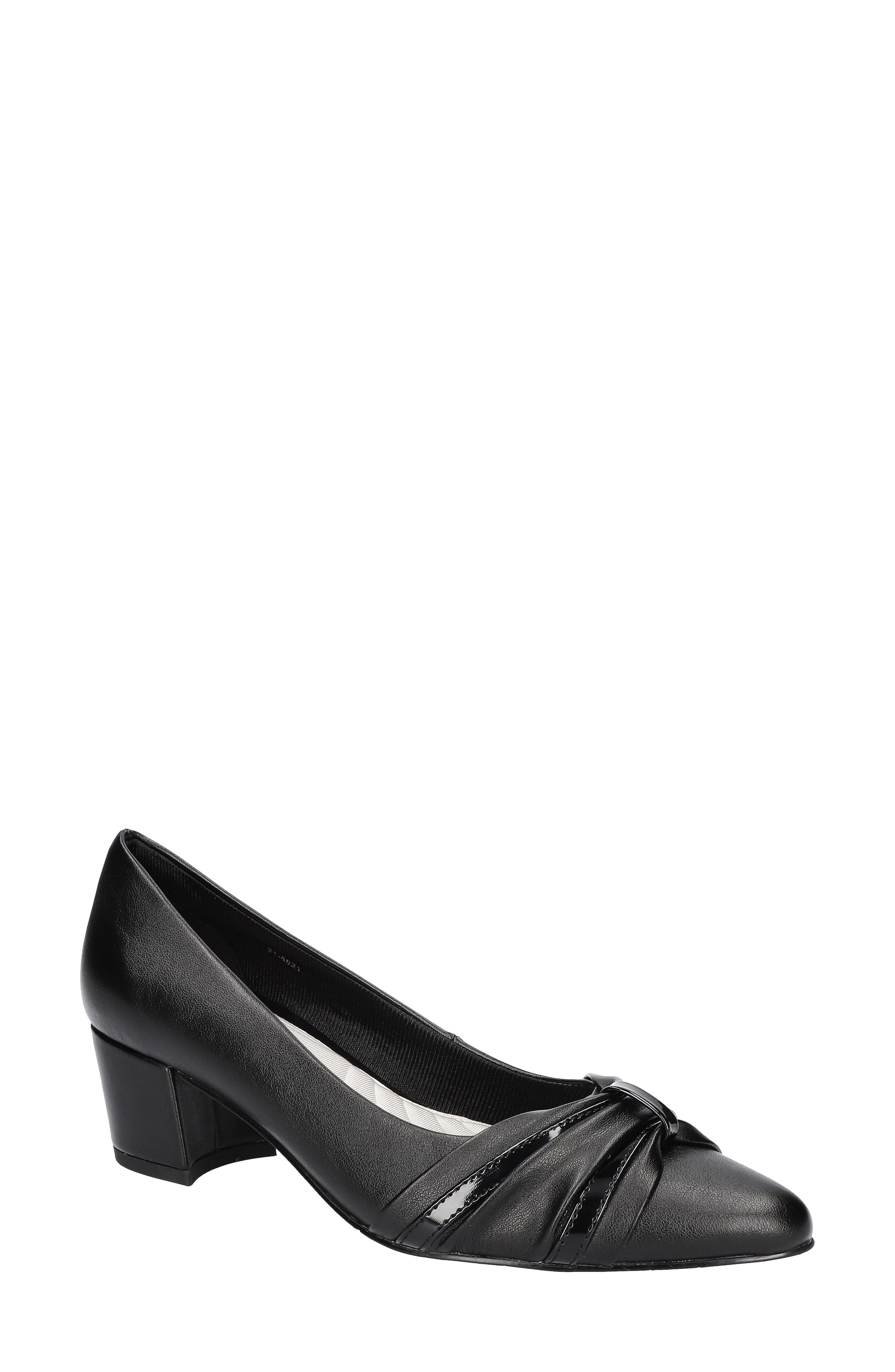 EASY STREET Millie Ruched Pump, Main, color, Black