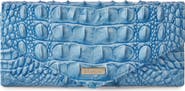 Brahmin Veronica Croc Embossed Leather Wallet