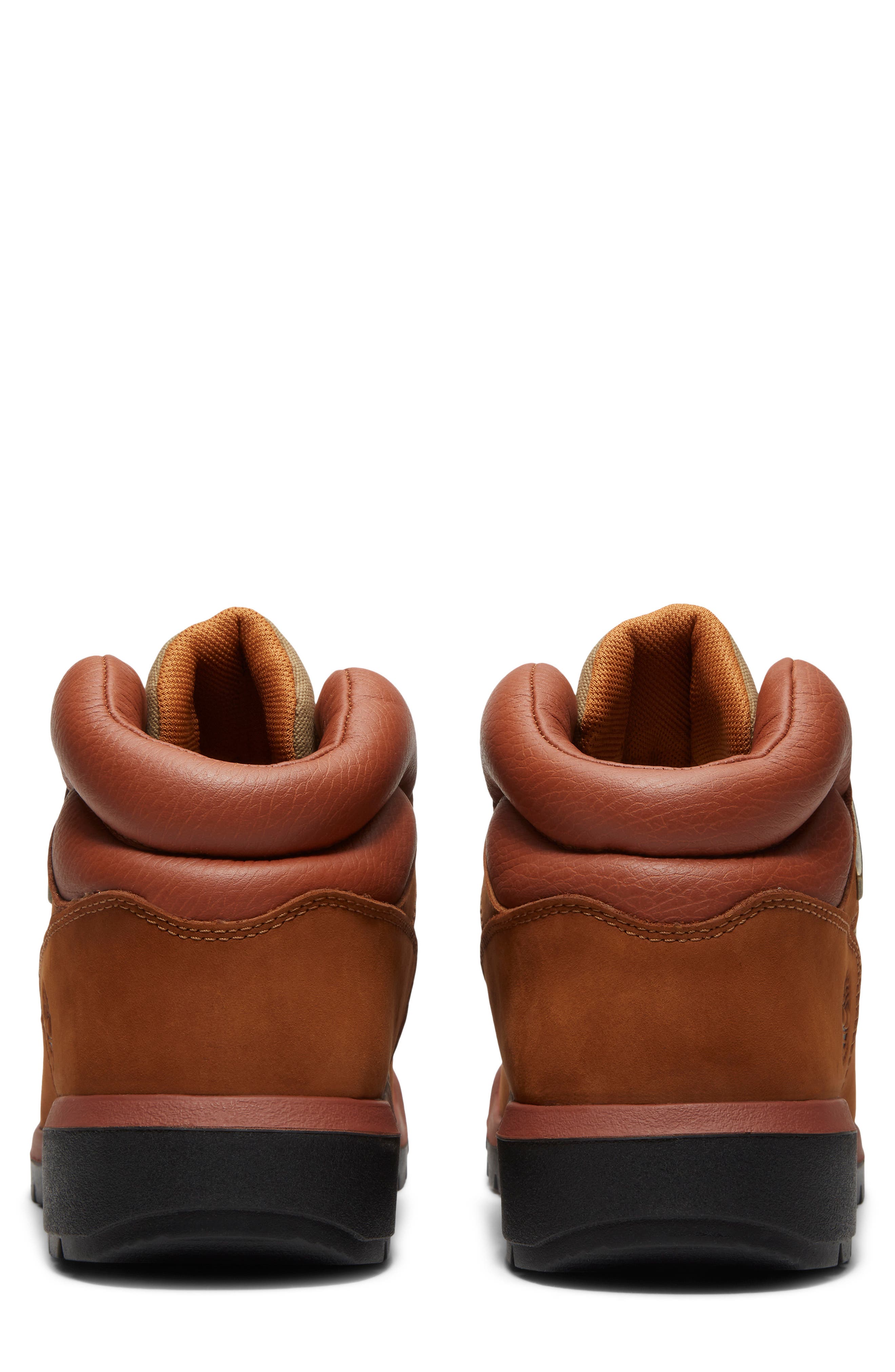 Field Waterproof Leather Boot, Alternate, color, MEDIUM BROWN NUBUCK