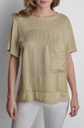DKNY Twinkle Mixed Media T-Shirt