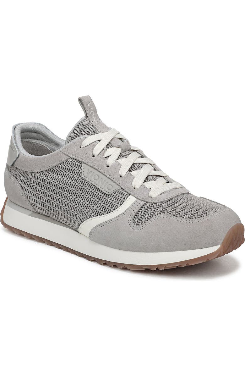 Vionic Monarch Mesh Sneaker, Main, color, Paloma Grey