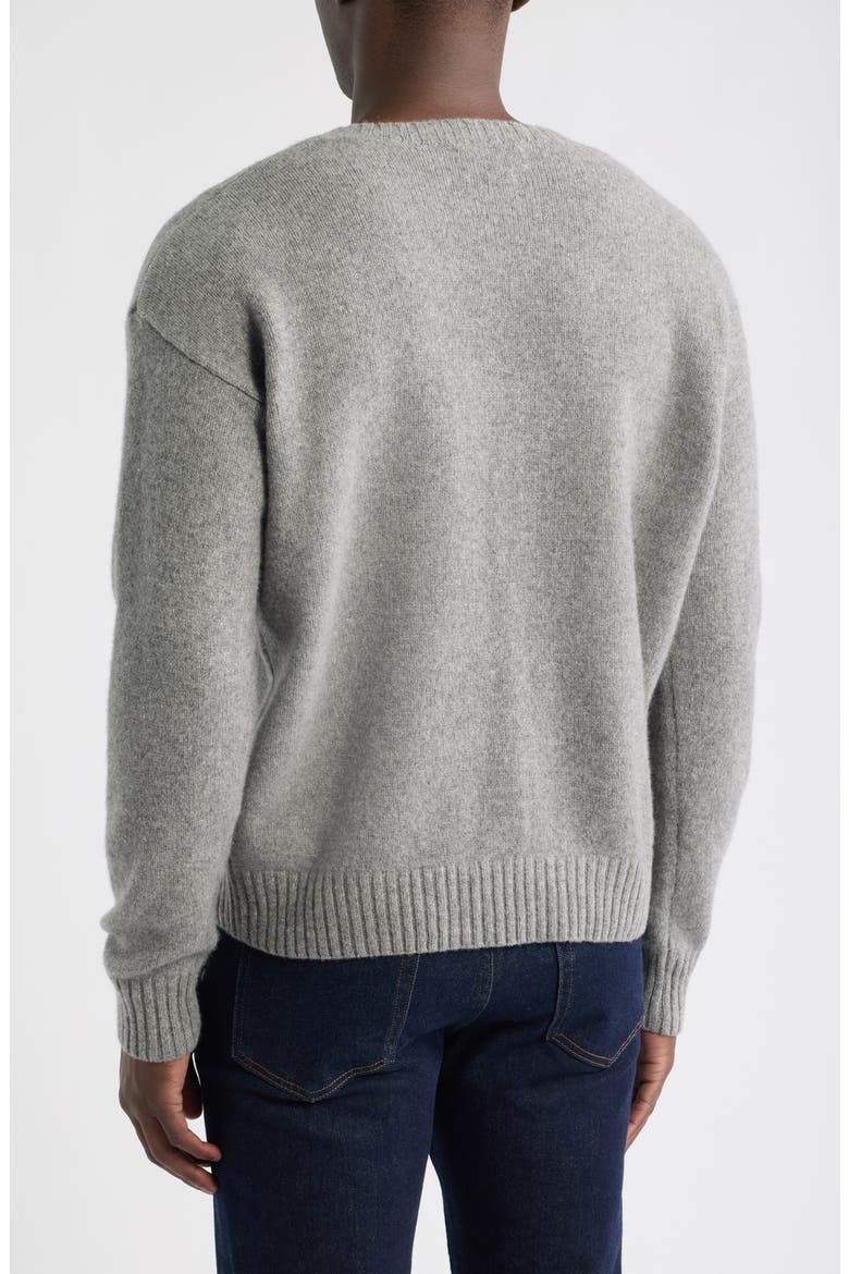 Polo Bear Wool & Cashmere Sweater, Alternate, color, GREY