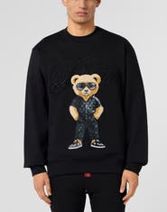 PHILIPP PLEIN Round Neck Sweatshirt Teddy Men