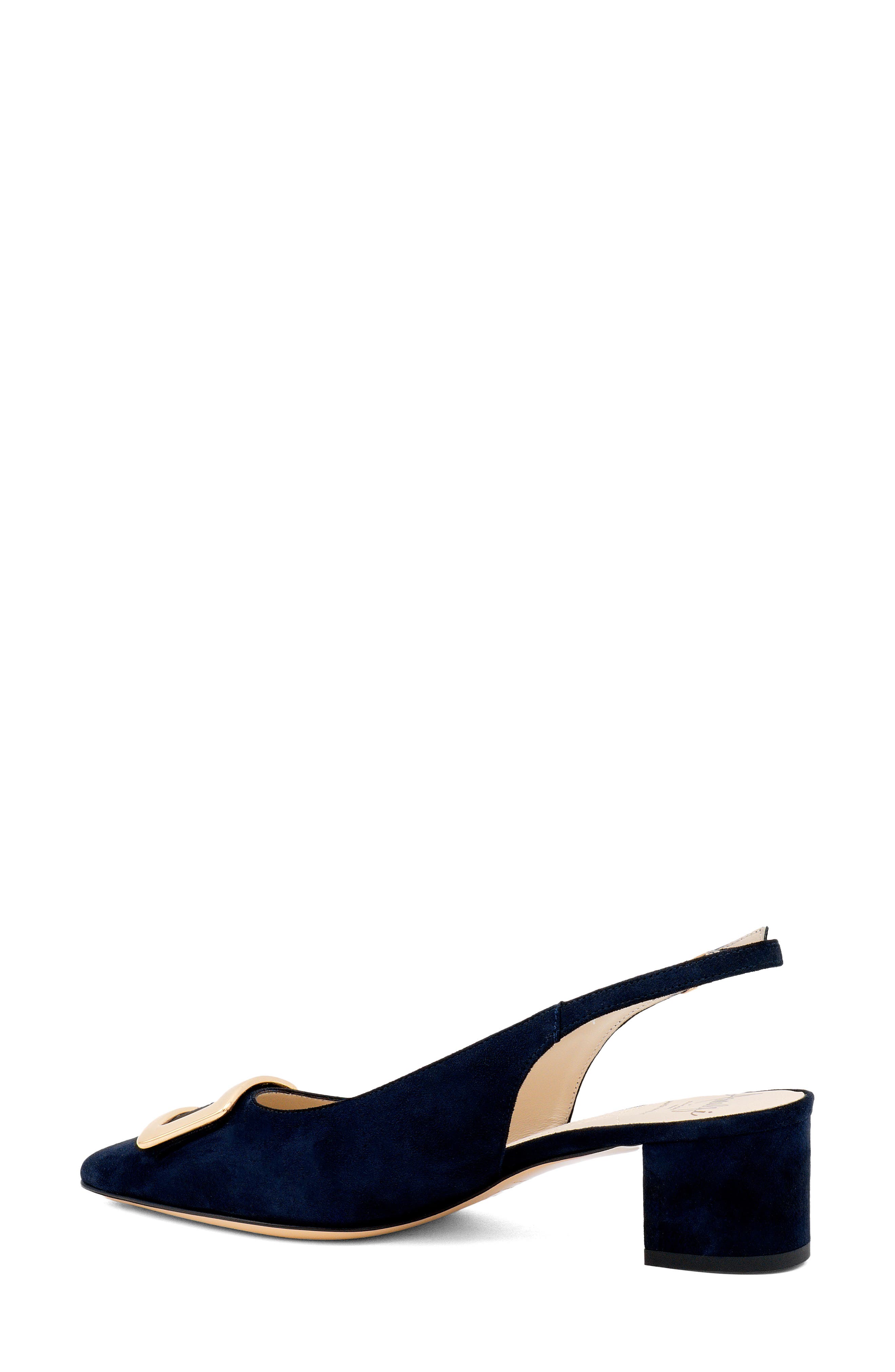 Padrino Slingback Pump, Alternate, color, NAVY CASHMERE