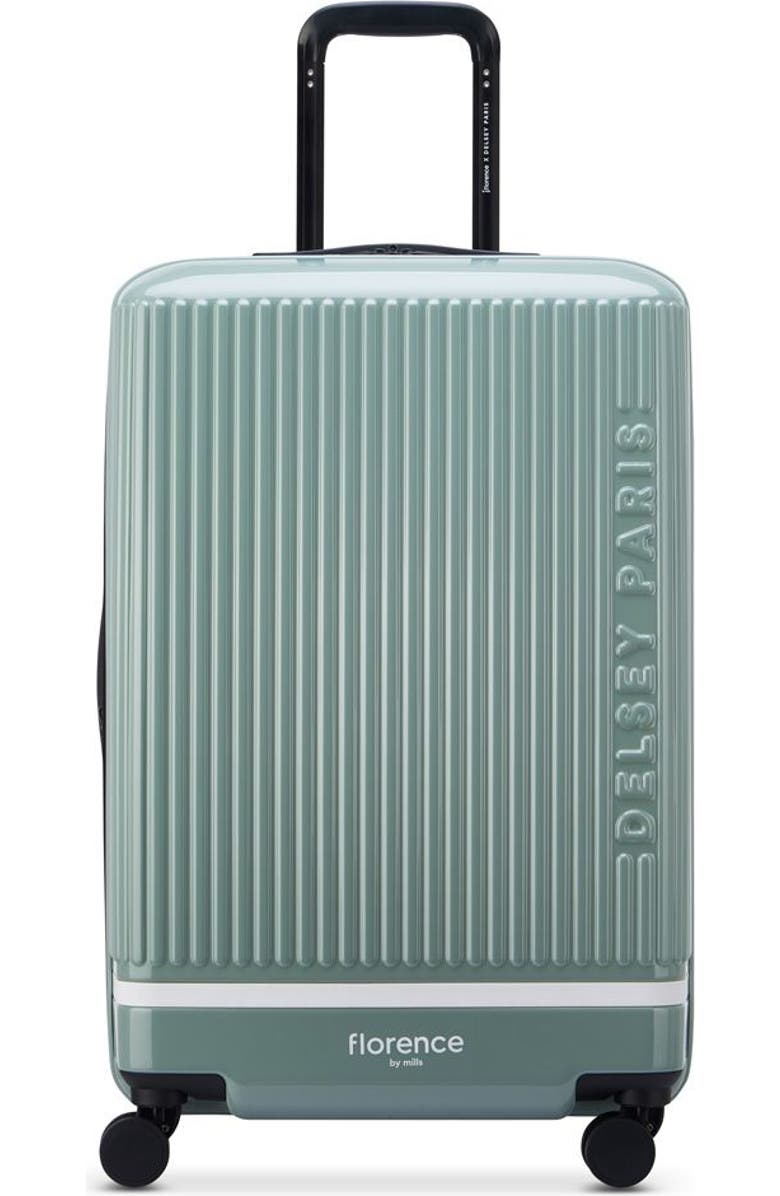 Florence by Mills Spin Me Away Expandable 24" Medium Spinner, Main, color, Sage Green