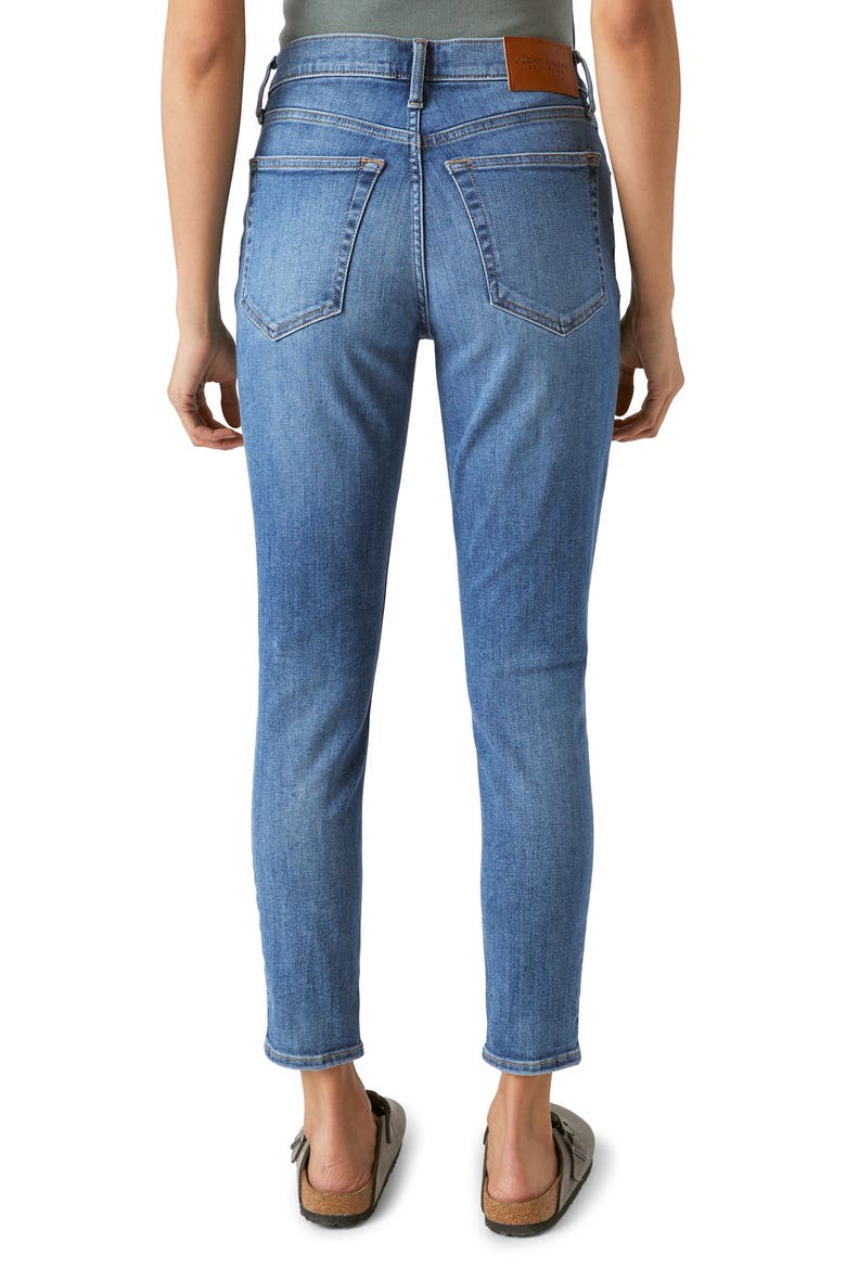 Bridgette High Waist Skinny Jeans, Alternate, color, WANDERER