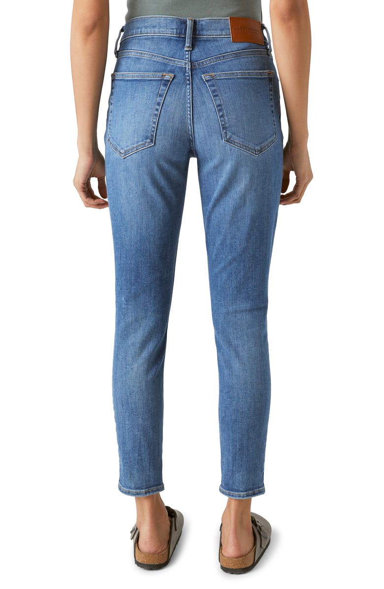 Lucky Brand Bridgette High Waist Skinny Jeans, Alternate, color, Wanderer