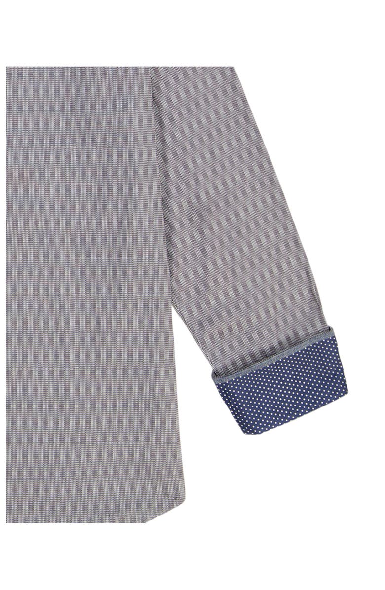 Robert Graham Akron Stretch Cotton Button-Up Shirt, Alternate, color, Brown