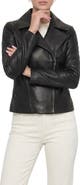 GORSKI Genuine Nappa Leather Moto Zip Jacket