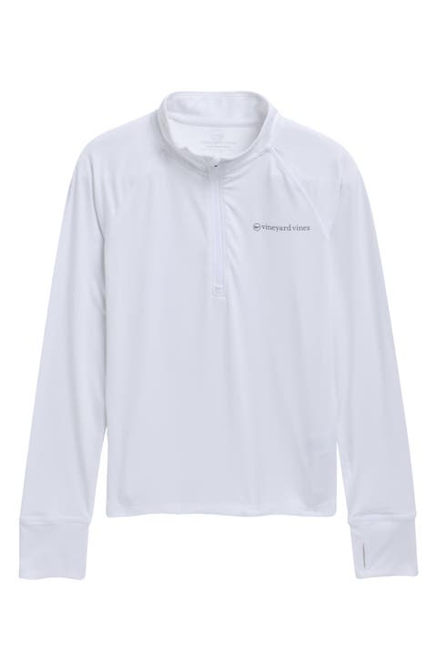 Island Time Raglan Sleeve Quarter Zip Sweatshirt
