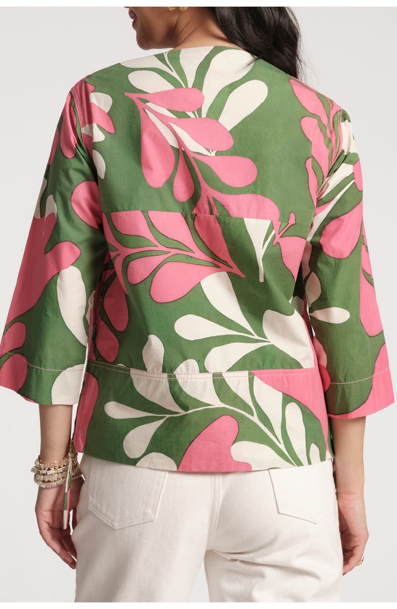 Frances Valentine Carly Top Modern Palm, Alternate, color, Treetop/Multi