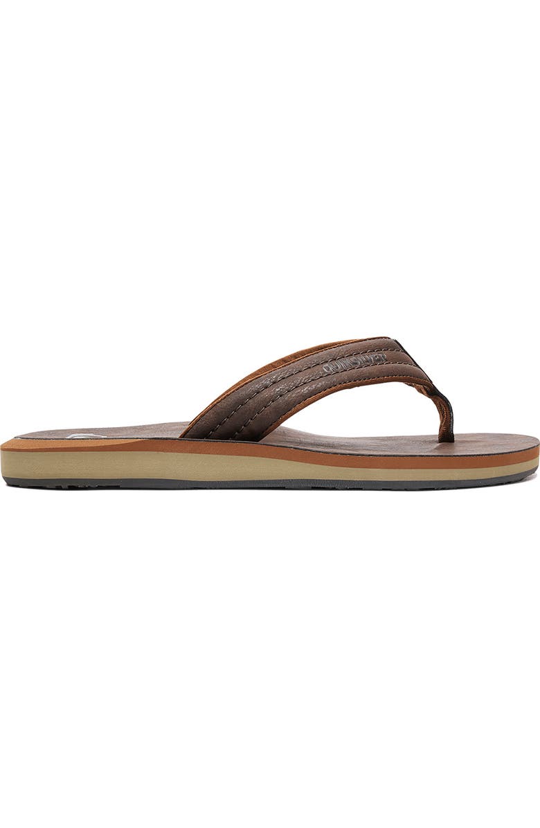 Quiksilver Carver Flip Flop, Alternate, color,