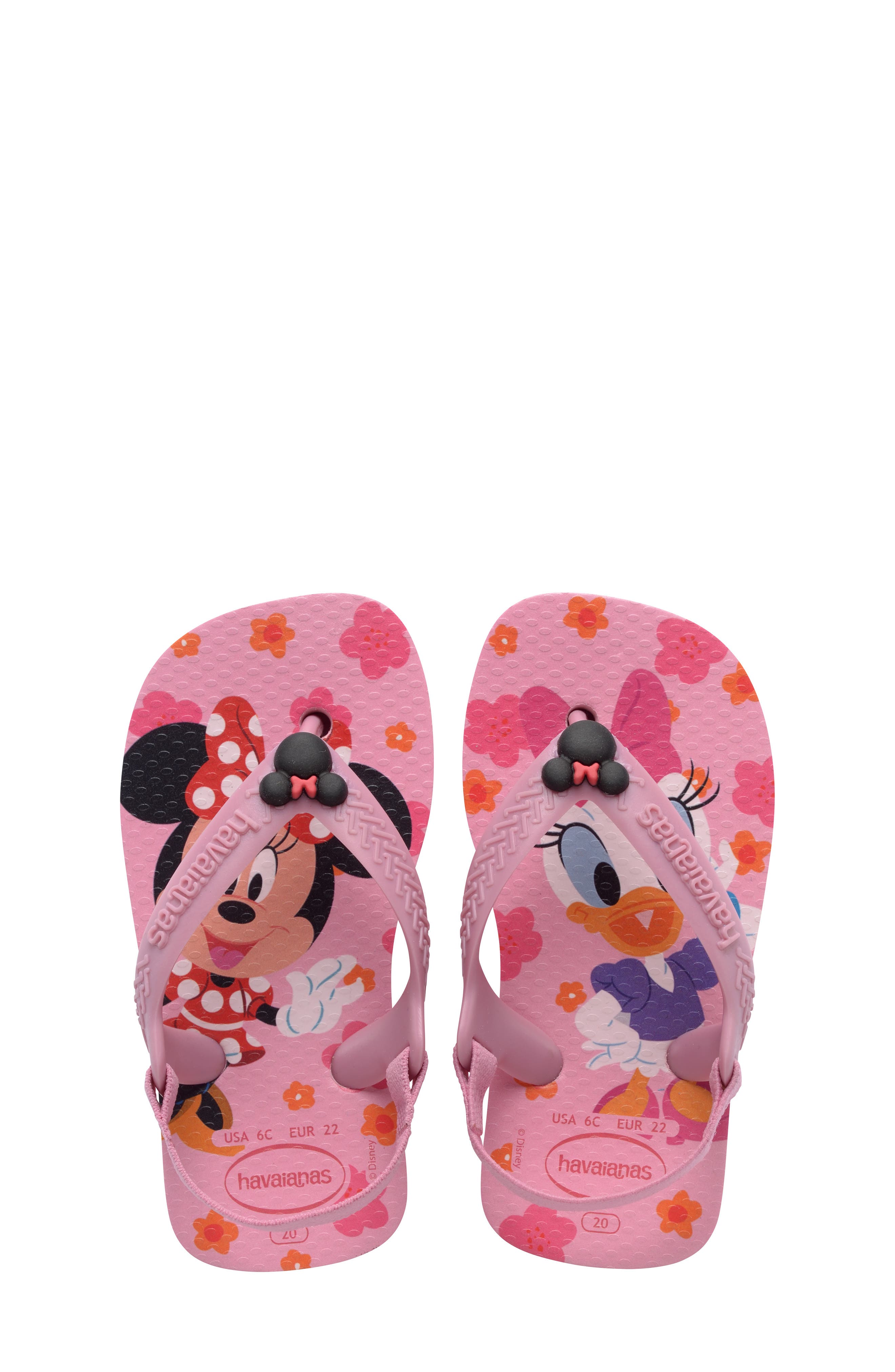 Disney(R) Classics Flip Flop, Alternate, color, PINK GLOW