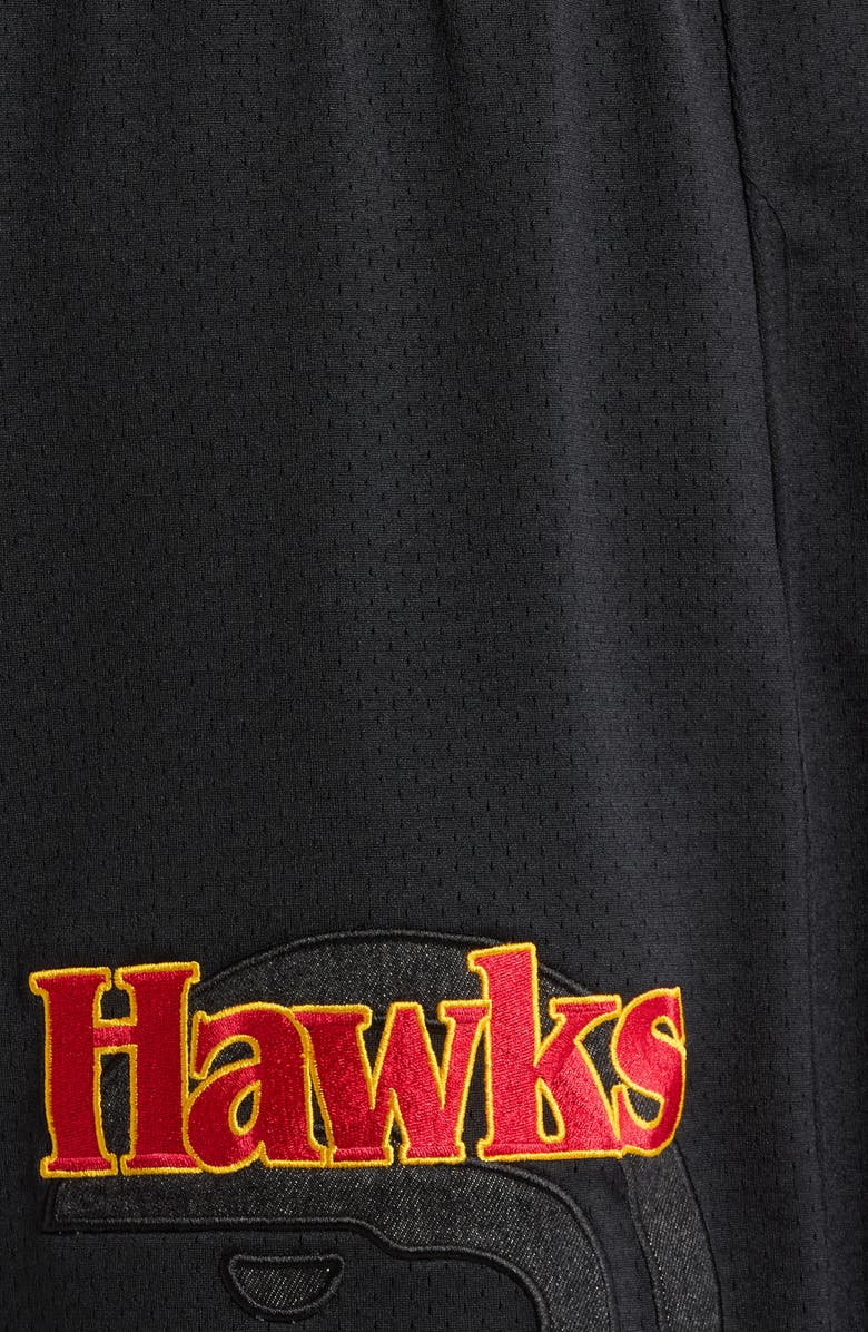 PURPLE BRAND Atlanta Hawks Mesh Shorts, Alternate, color,