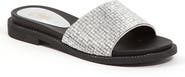 LADY COUTURE Rhinestone Slide Sandal