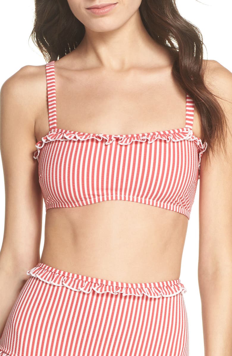 Solid & Striped The Leslie Bikini Top, Main, color, 