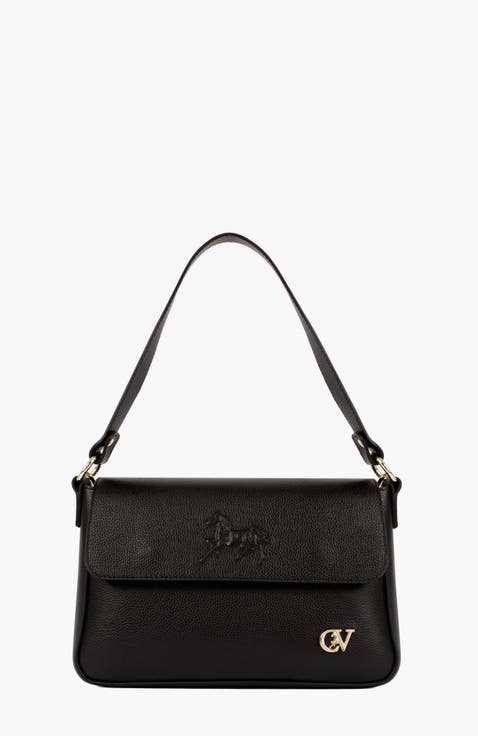 Signature CV By Cavalinho Leather Shoulder Bag 642