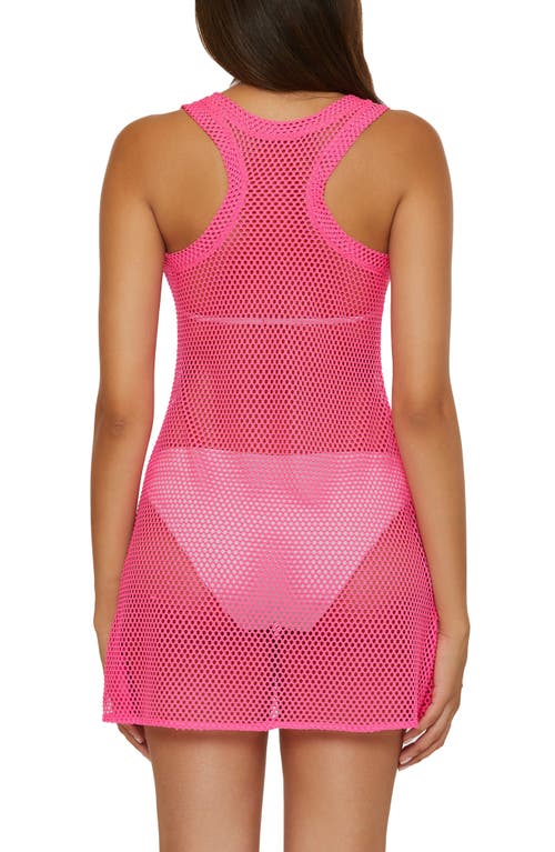 Bca Fishnet Cover-up Mini Sundress