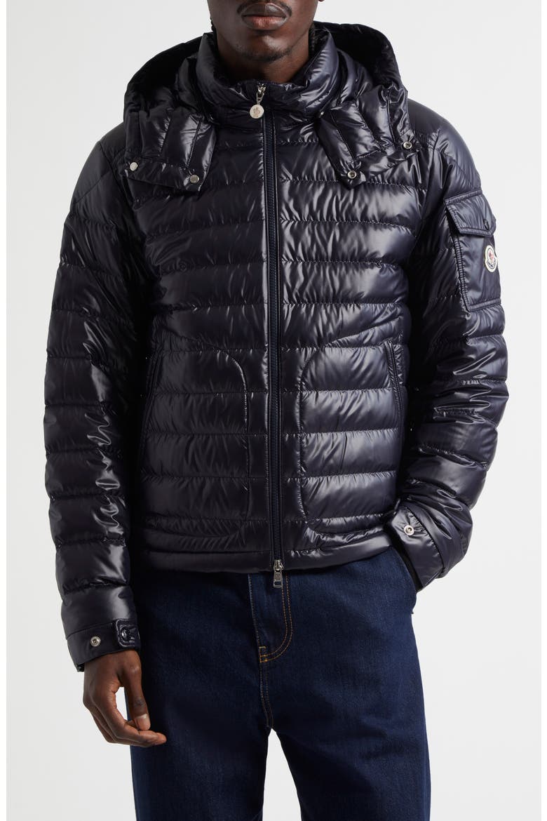 Lauros Down Jacket, Main, color, DARK NAVY BLUE