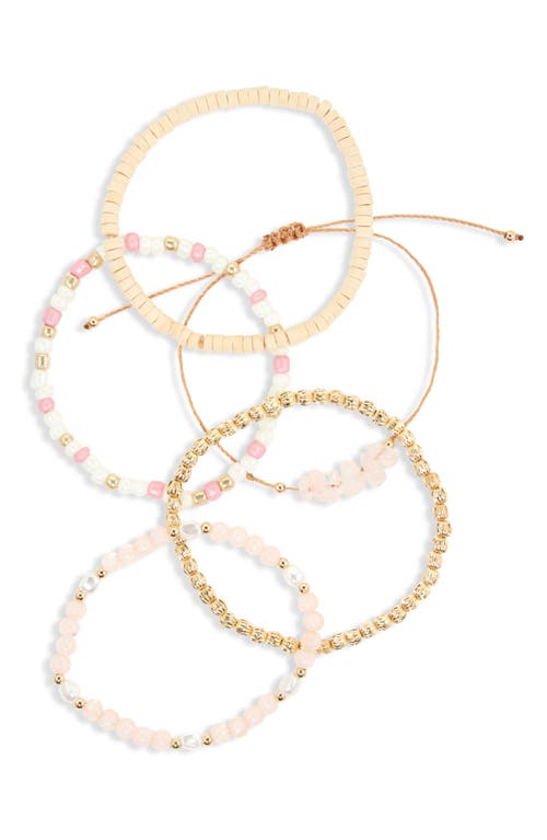 BP. BP. SET OF 5 ASSORTED BRACELETS 