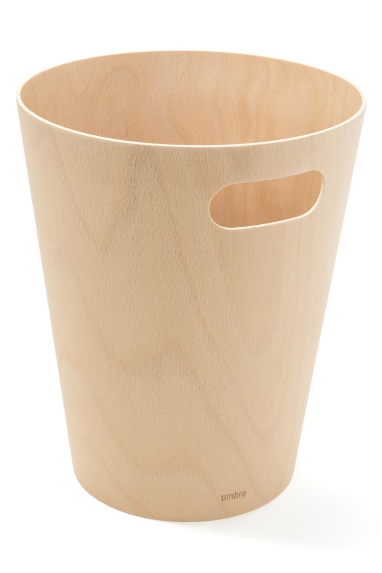 Woodrow Trash Bin, Main, color, NATURAL
