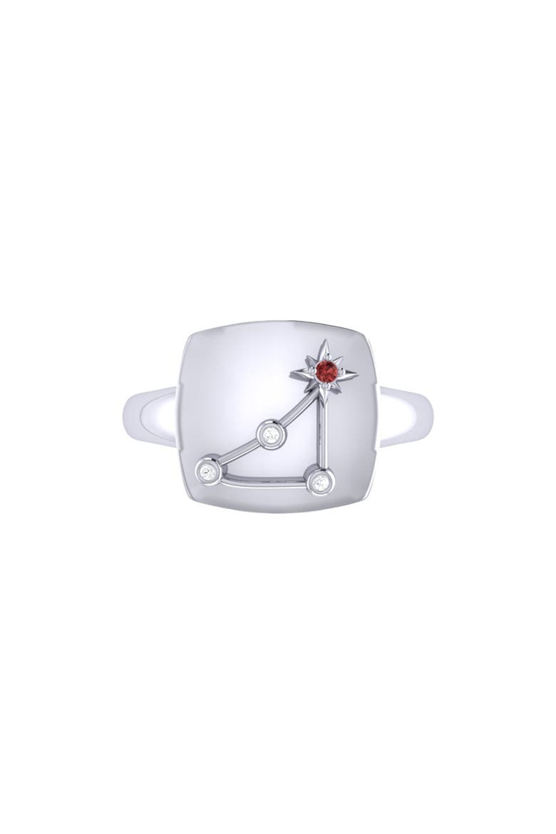 Earth Fire Textured Silver & Enamel Band Men Ring, Alternate, color, Dark Grey