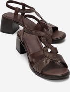 Forever & Always Shoes Dolen Leather Chunky Sandal